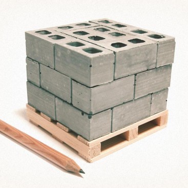 Miniature Cinder Blocks